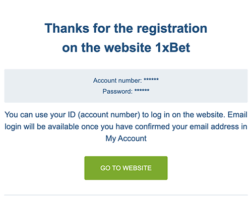 1хВеt Εmаіl Сοnfіrmаtіοn