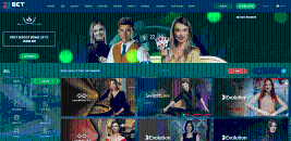 How the home page of the official 22Bet Casino website looks like