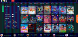 Slots machines variety at Bons Casino official website