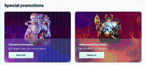 Hit'N'Spin Casino bonuses and promotions