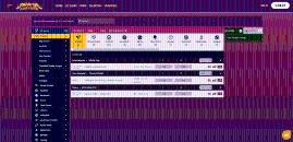 Sports betting page at Maharaja Fortune Casino