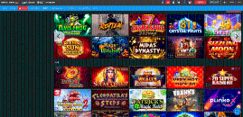 Slots machines variety at Mega Pari Casino official website