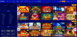 Slots machines variety at Paripesa Casino official website