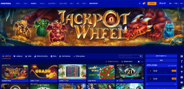 How the home page of the official Paripesa Casino website looks like