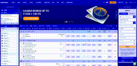 Sports betting page at Paripesa Casino