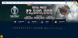 How the home page of the official Rajabets Casino website looks like