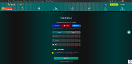 Rajbet Casino registration form